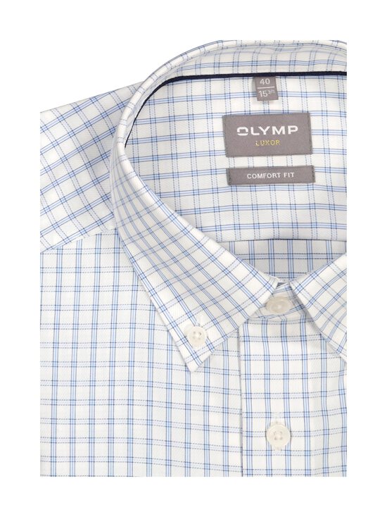 Olymp - Comfort Fit Check krekls ar apkakli - 11 BLEU | Stockmann - photo 2