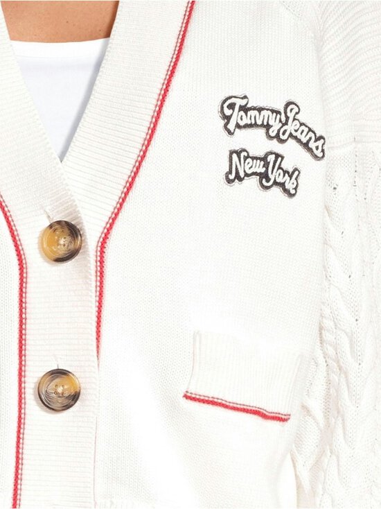 Tommy Jeans - Tommy Hilfiger -neuletakki - YBH ANCIENT WHITE - photo 4 Tommy Jeans - Tommy Hilfiger -neuletakki - YBH ANCIENT WHITE | Stockmann - photo 4