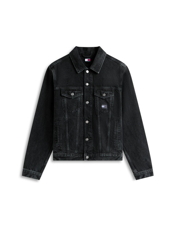 Tommy Jeans - Teksajakk Ryan Regular Trucker Flag - 1BZ DENIM BLACK | Stockmann - photo 1