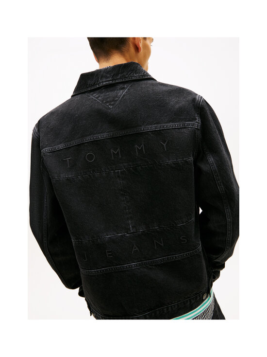 Tommy Jeans - Teksajakk Ryan Regular Trucker Flag - 1BZ DENIM BLACK | Stockmann - photo 2