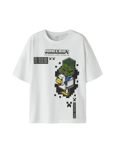 Name It - Minecraft T-krekls - BRIGHT WHITE | Stockmann