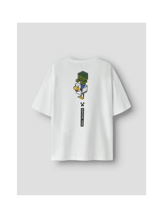 Name It - Minecraft T-krekls - BRIGHT WHITE | Stockmann - photo 2