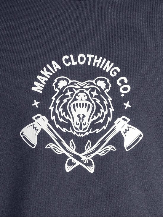 Makia - Kontio-collegepaita - 689 DARK NAVY | Stockmann - photo 4