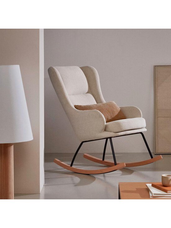 Kave Home - Maustin-keinutuoli beige chenille - BEIGE | Stockmann - photo 5