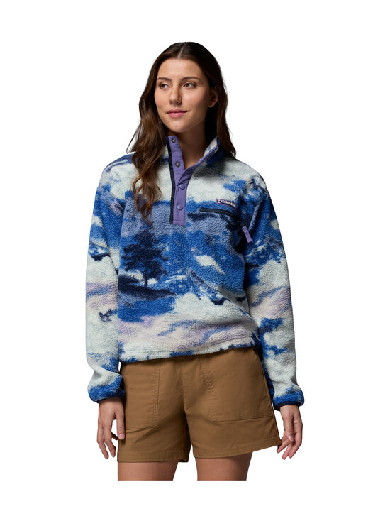 Columbia - Fliispusa Helvetia II Printed Cropped Half Snap - 466 NOCTURNAL, DREAMING | Stockmann - photo 2