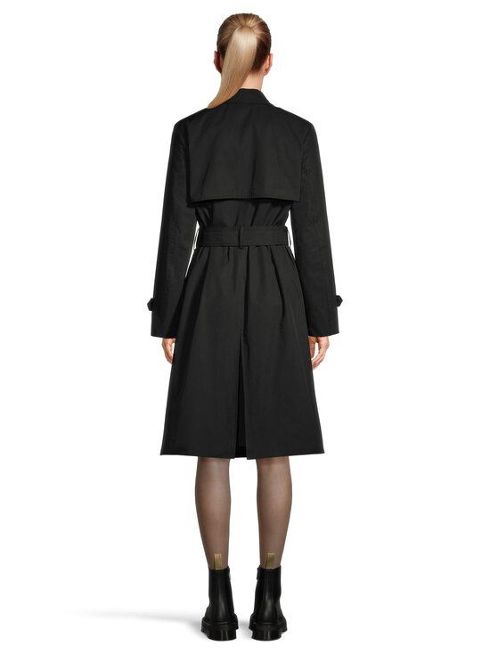 ESSENTIALS by Stockmann - Mahepuuvillane mantel Magdalena - BLACK | Stockmann - photo 3