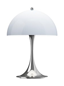 Louis Poulsen - Panthella 250 Portable -pöytävalaisin 250 x 335 mm - CHROME OPAL BLUE GREY | Stockmann