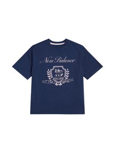 New Balance - Academy Crest -t-paita - NNY NB NAVY | Stockmann