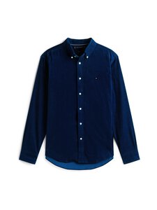 Tommy Hilfiger - Solid Corduroy -kauluspaita - BCL IMPERIAL NAVY | Stockmann