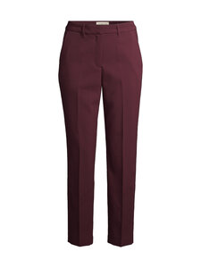 GANT - Fluid Slim Slack -housut - 667 DARKENED WINE | Stockmann