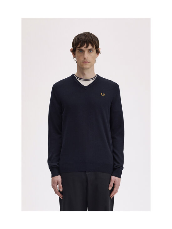 Fred Perry - Classic V-Neck -neulepaita - 795 NAVY | Stockmann - photo 3