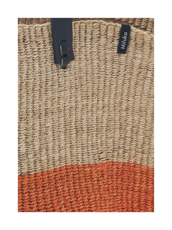 Mifuko - Majani Shopper Basket M plecu soma - ORANGE - photo 2 Mifuko - Majani Shopper Basket M plecu soma - ORANGE | Stockmann - photo 2