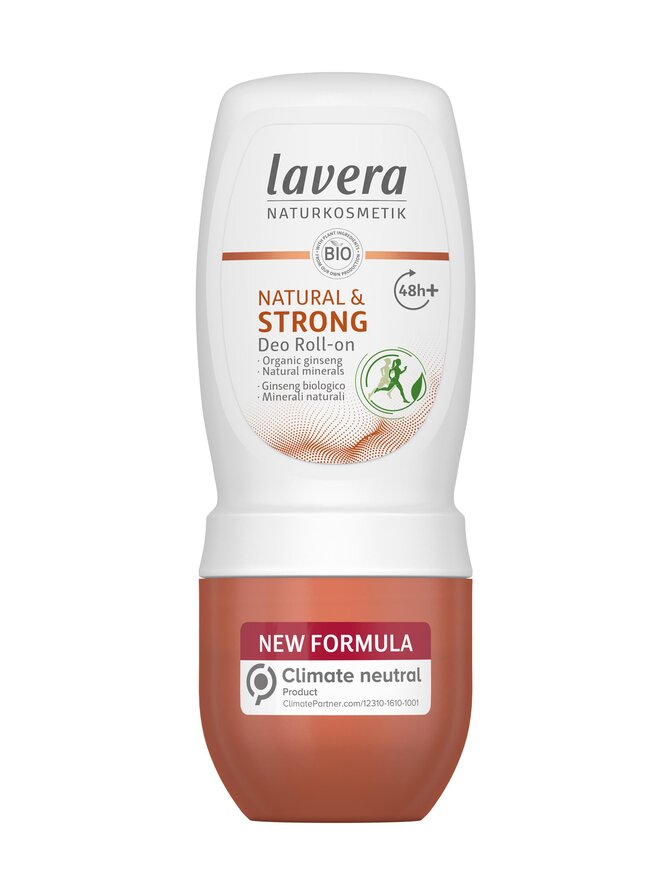 Lavera - Deo Roll-on Natural & Strong -deodorantti 50 Ml
