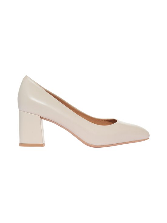 Unisa - Letux Block Heel -nahkakengät - IVORY | Stockmann - photo 1