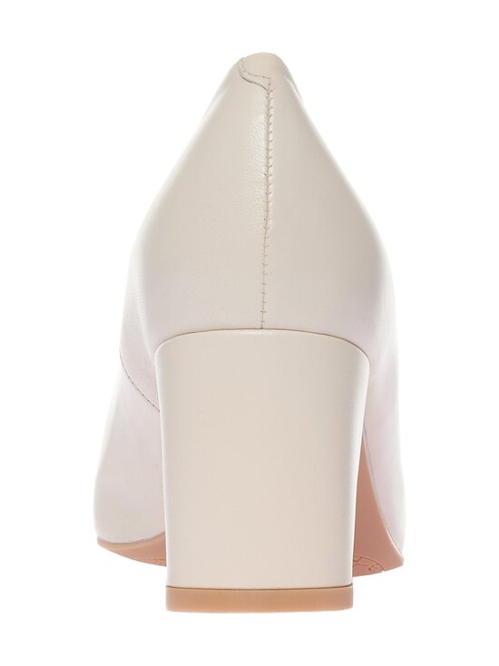 Unisa - Letux Block Heel -nahkakengät - IVORY | Stockmann - photo 3