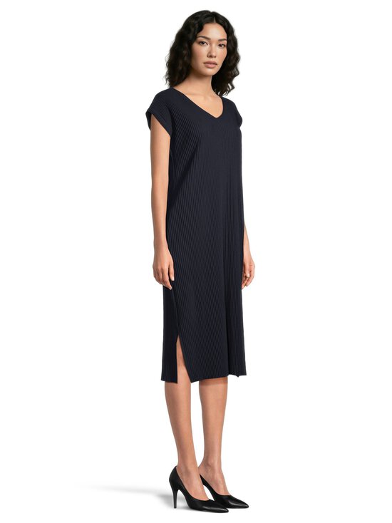 Joseph Ribkoff - Pleated Scuba Crepe Straight kleita - 2166 MIDNIGHT BLUE | Stockmann - photo 4
