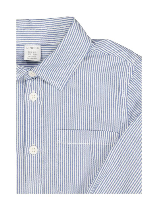 Lindex - Striped Oxford krekls ar apkakli - 8517 BLUE - photo 3 Lindex - Striped Oxford krekls ar apkakli - 8517 BLUE | Stockmann - photo 3
