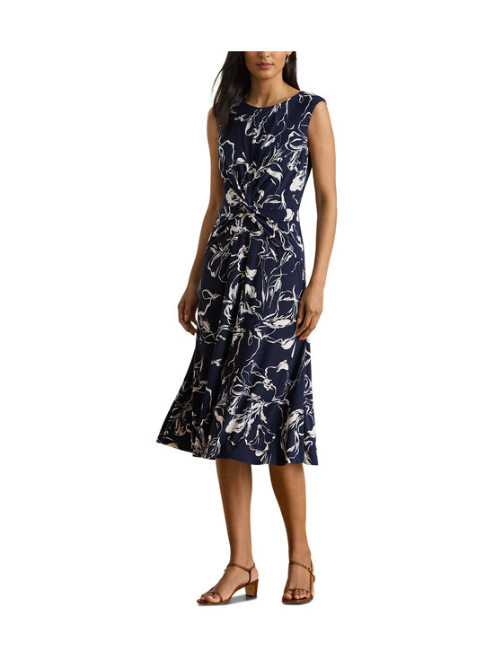 Lauren Ralph Lauren - Tessanne īsu piedurkņu kleita - NAVY/WHITE | Stockmann - photo 2