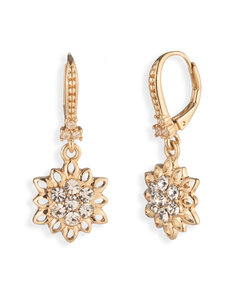 Marchesa - Stardust Flower Drop -korvakorut - GLD/CGS | Stockmann