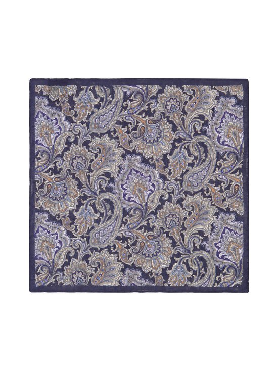 Amanda Christensen - Pocket Square -pellavataskuliina - 409 NAVY | Stockmann - photo 1