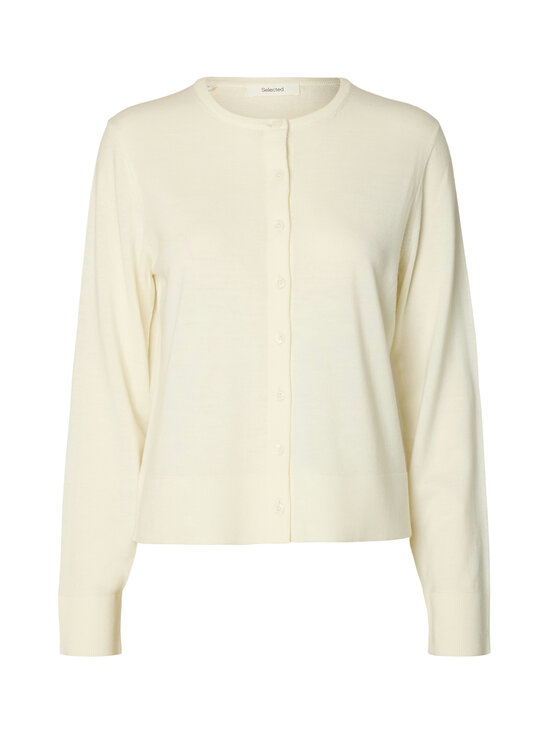 Selected - Meriinovillane kardigan SlfThea - EGRET | Stockmann - photo 1
