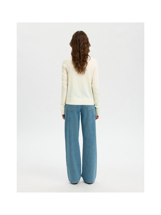 Selected - Meriinovillane kardigan SlfThea - EGRET | Stockmann - photo 3