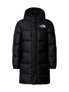 The North Face - Teen Nuptse Long Parka -toppatakki - 001 TNF BLACK/TNF BLACK | Stockmann