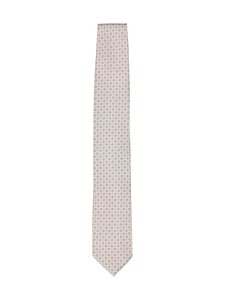 Eton - Medallion Print zīda kaklasaite - 31 BEIGE | Stockmann
