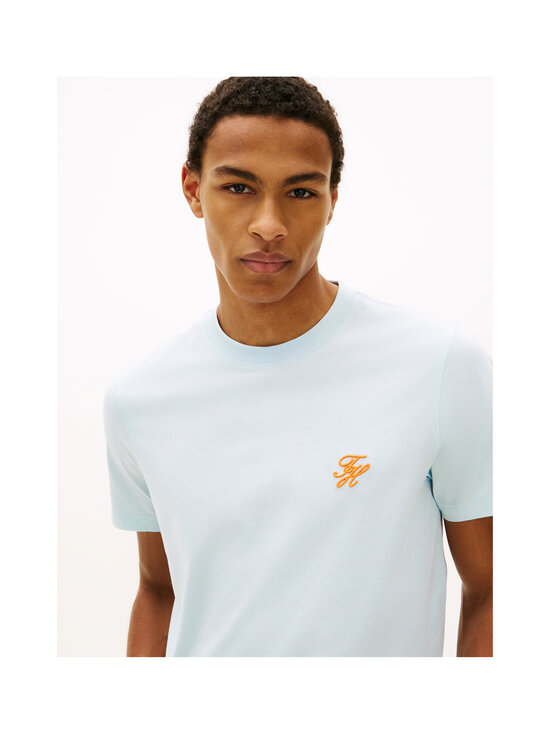 Tommy Hilfiger - Script Monogram T-krekls - CYR KEEPSAKE BLUE | Stockmann - photo 4