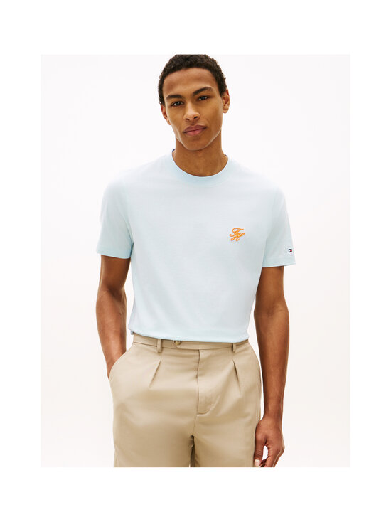 Tommy Hilfiger - Script Monogram T-krekls - CYR KEEPSAKE BLUE | Stockmann - photo 5