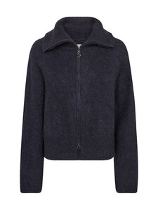 MOS MOSH - Kardigan MMHulda Zip - 468 SALUTE NAVY | Stockmann