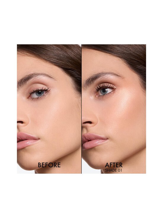 DIOR - Forever Glow Luminizer Highlighter Infused with Hyaluronic Acid -korostuspuuteri - 01 NUDE HALO | Stockmann - photo 2