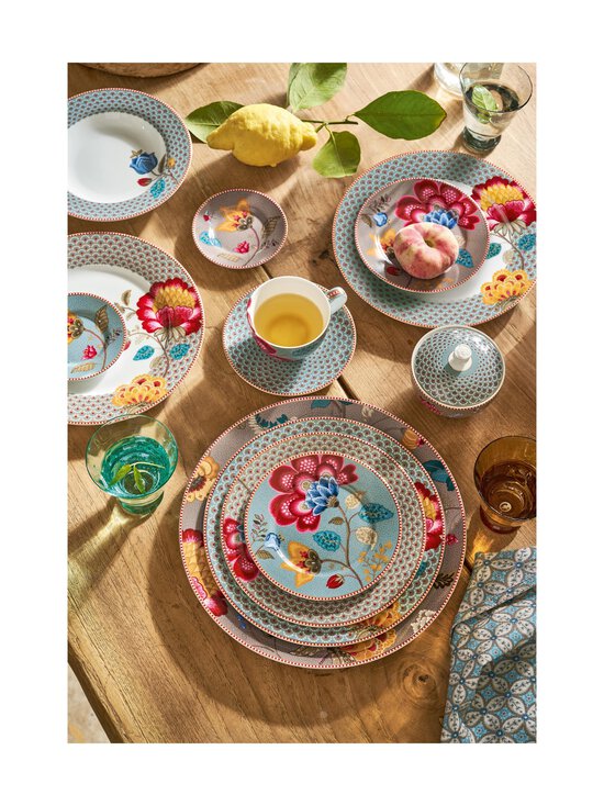 PIP Studio - Blooming Tales - syvä posliinilautanen 21,5 cm - KHAKI | Stockmann - photo 4