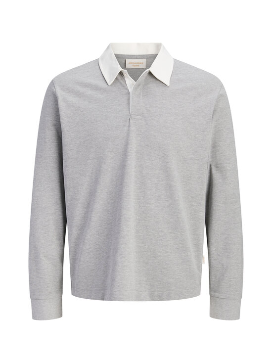 Jack & Jones - JorSalamanco Rugby polo krekls - LIGHT GREY MELANGE | Stockmann - photo 1
