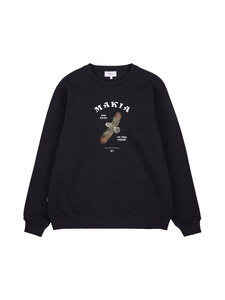 Makia - Bubi-collegepaita - 999 BLACK | Stockmann