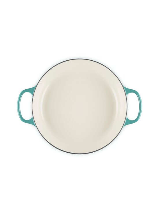 Le Creuset - Bleu Riviera Cast Iron Shallow Casserole -matala valurautapata 30 cm - BLEU RIVIERA | Stockmann - photo 5