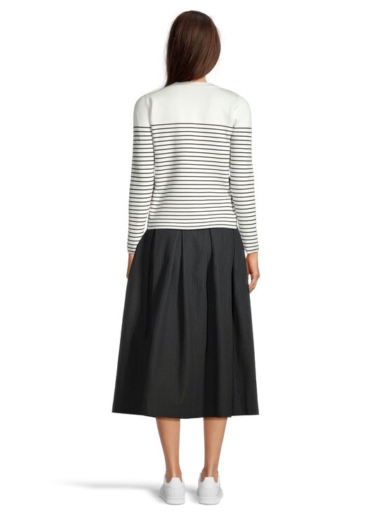 Max Mara Studio - Papilla-raidallinen neulepusero - 001 WEISS - photo 3 Max Mara Studio - Papilla-raidallinen neulepusero - 001 WEISS | Stockmann - photo 3