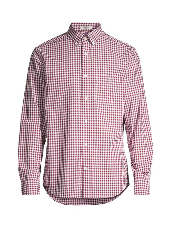 GANT - Classic Poplin Gingham -paita - 638 WINE RED - photo 1 GANT - Classic Poplin Gingham -paita - 638 WINE RED | Stockmann - photo 1