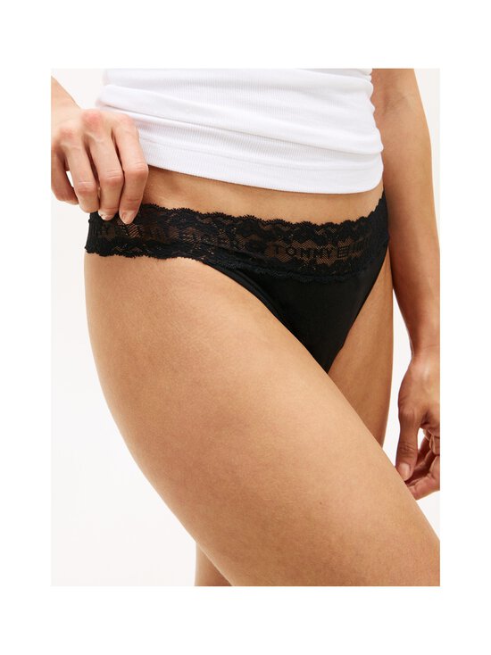 Tommy Hilfiger - Tanga biksītes 3-paka - 0R8 BLACK / BLACK / BLACK | Stockmann - photo 5