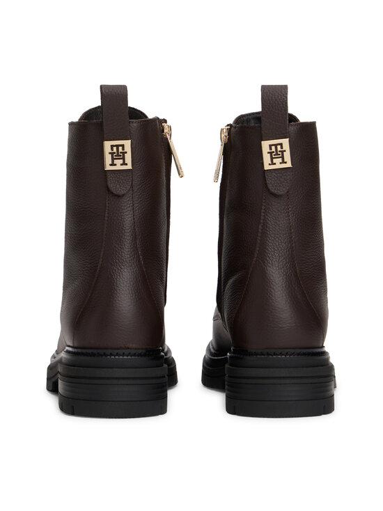 Tommy Hilfiger - Plaque Pebble Lace Warm -nilkkurit - BCR CHARRED WOOD | Stockmann - photo 3