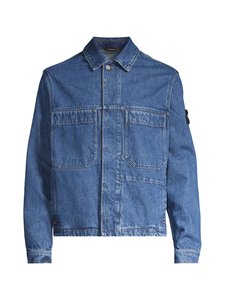 Stone Island - Biker-farkkutakki - VJ202 BLUE MEDIUM WASH | Stockmann