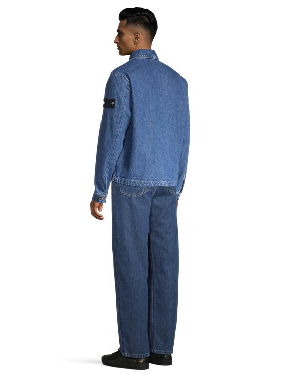 Stone Island - Biker-farkkutakki - VJ202 BLUE MEDIUM WASH | Stockmann - photo 3