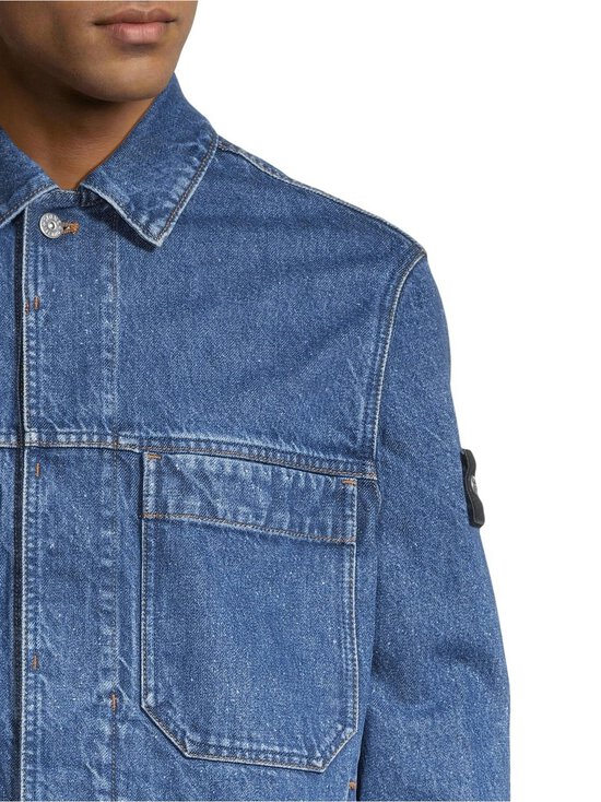 Stone Island - Biker-farkkutakki - VJ202 BLUE MEDIUM WASH | Stockmann - photo 6