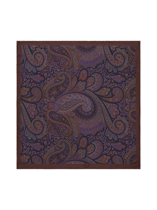 Stockholm Kravatt - Big Paisley -silkkitaskuliina - 5 BROWN | Stockmann - photo 1
