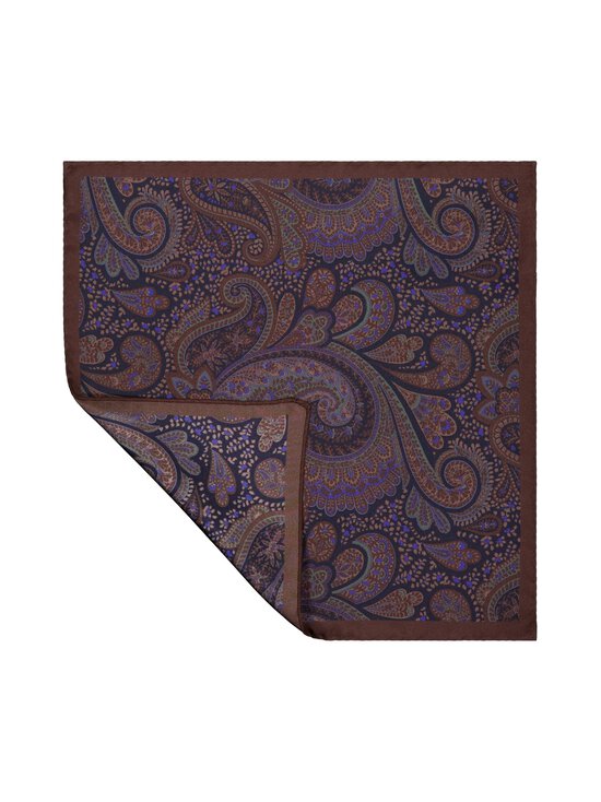 Stockholm Kravatt - Big Paisley -silkkitaskuliina - 5 BROWN | Stockmann - photo 2