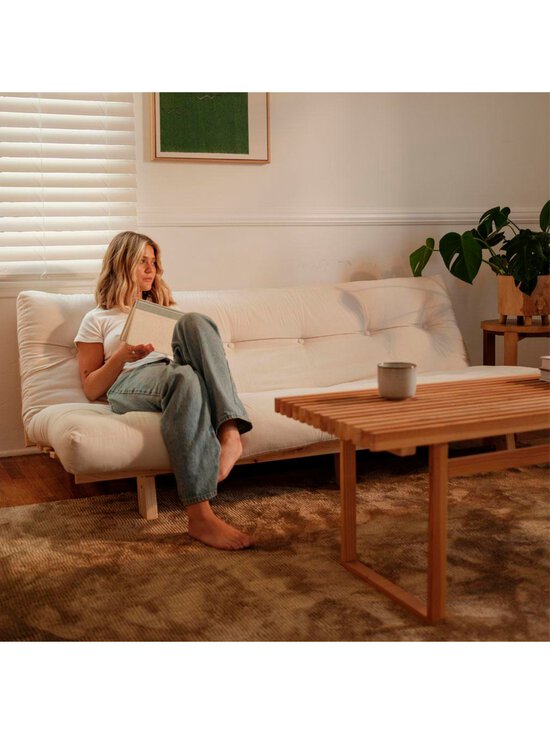 Karup - Lean-futonsohva petrol blue / mänty L 200 cm - BEIGE | Stockmann - photo 8