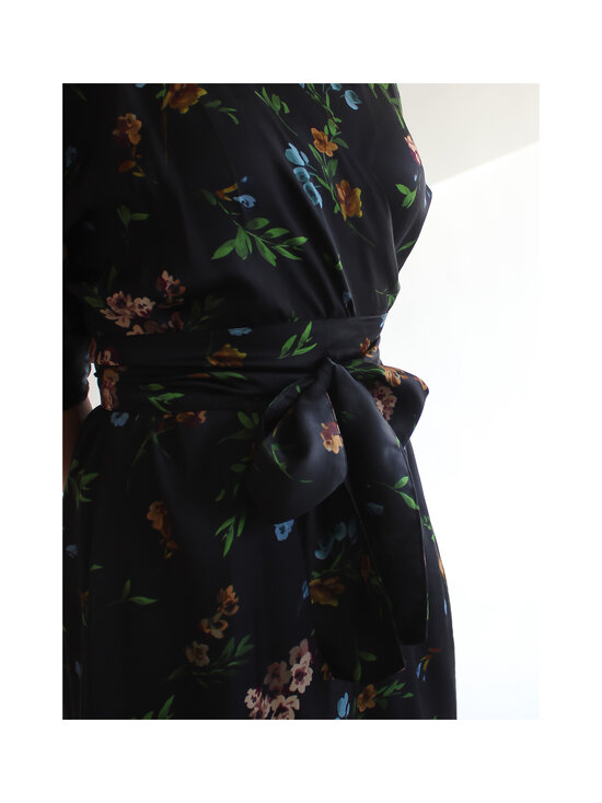 Lili Marleena - Hõlmikkleit Floral Midi - BLACK | Stockmann - photo 6