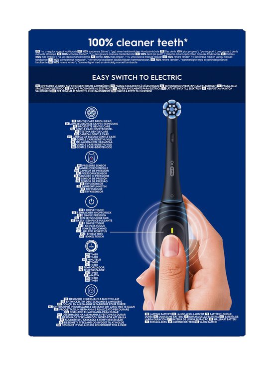 Oral-B - iO2-sähköhammasharja + matkakotelo - BLACK - photo 2 Oral-B - iO2-sähköhammasharja + matkakotelo - BLACK | Stockmann - photo 2