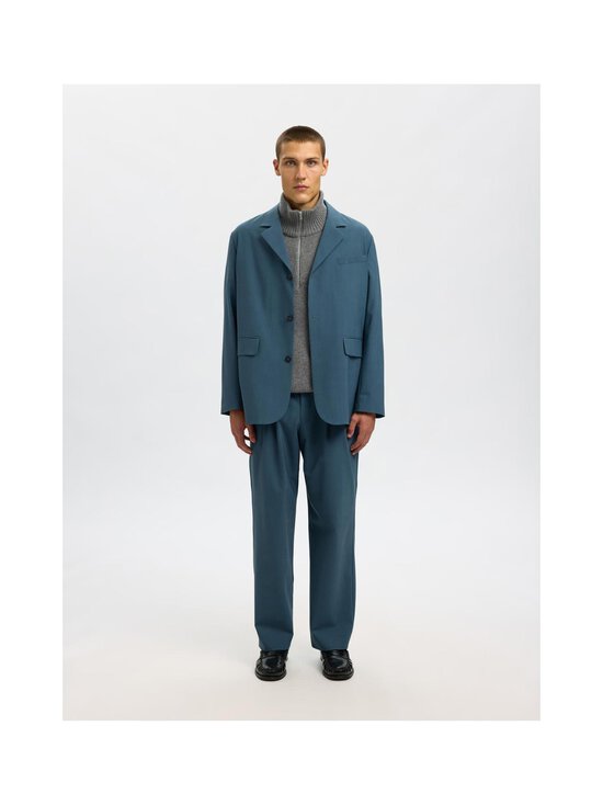 Selected - SlhCalle Relaxed Cashmere Blend -neulepaita - MEDIUM GREY MELANGE | Stockmann - photo 5