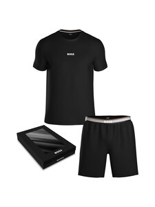 BOSS - Piqué Short pidžamas komplekts - BLACK | Stockmann